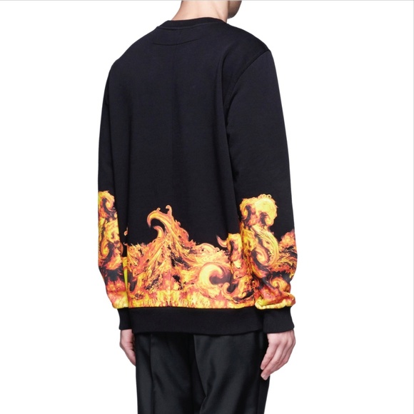 givenchy flame sweater